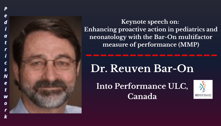 Dr. Reuven Bar-On | Keynote Speaker | Pediatrics Network 2023
