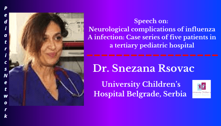 Dr. Snezana Rsovac | Speaker | Pediatrics Network 2023