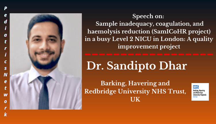 Dr. Sandipto Dhar | Speaker | Pediatrics Network 2023