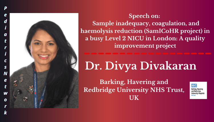 Dr. Divya Divakaran | Speaker | Pediatrics Network 2023