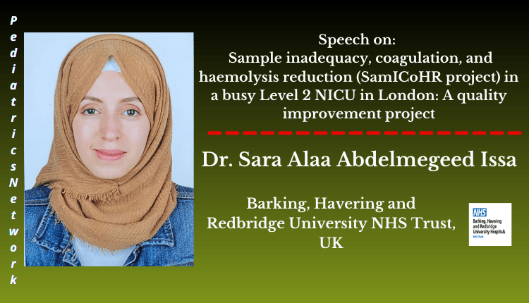 Dr. Sara Alaa Issa | Speaker | Pediatrics Network 2023