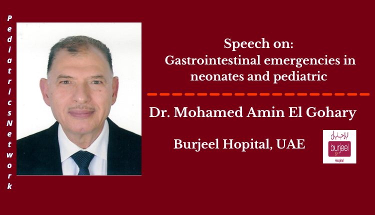 Dr. Mohamed Amin El Gohary | Speaker | Pediatrics Network 2022