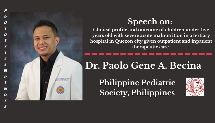 Dr. Paolo Gene A. Becina | Speaker | Pediatrics Network 2022