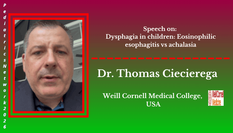 Dr. Thomas Ciecierega | Speaker | Pediatrics Network 2026
