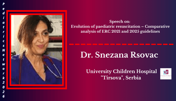 Dr. Snezana Rsovac | Speaker | Pediatrics Network 2026